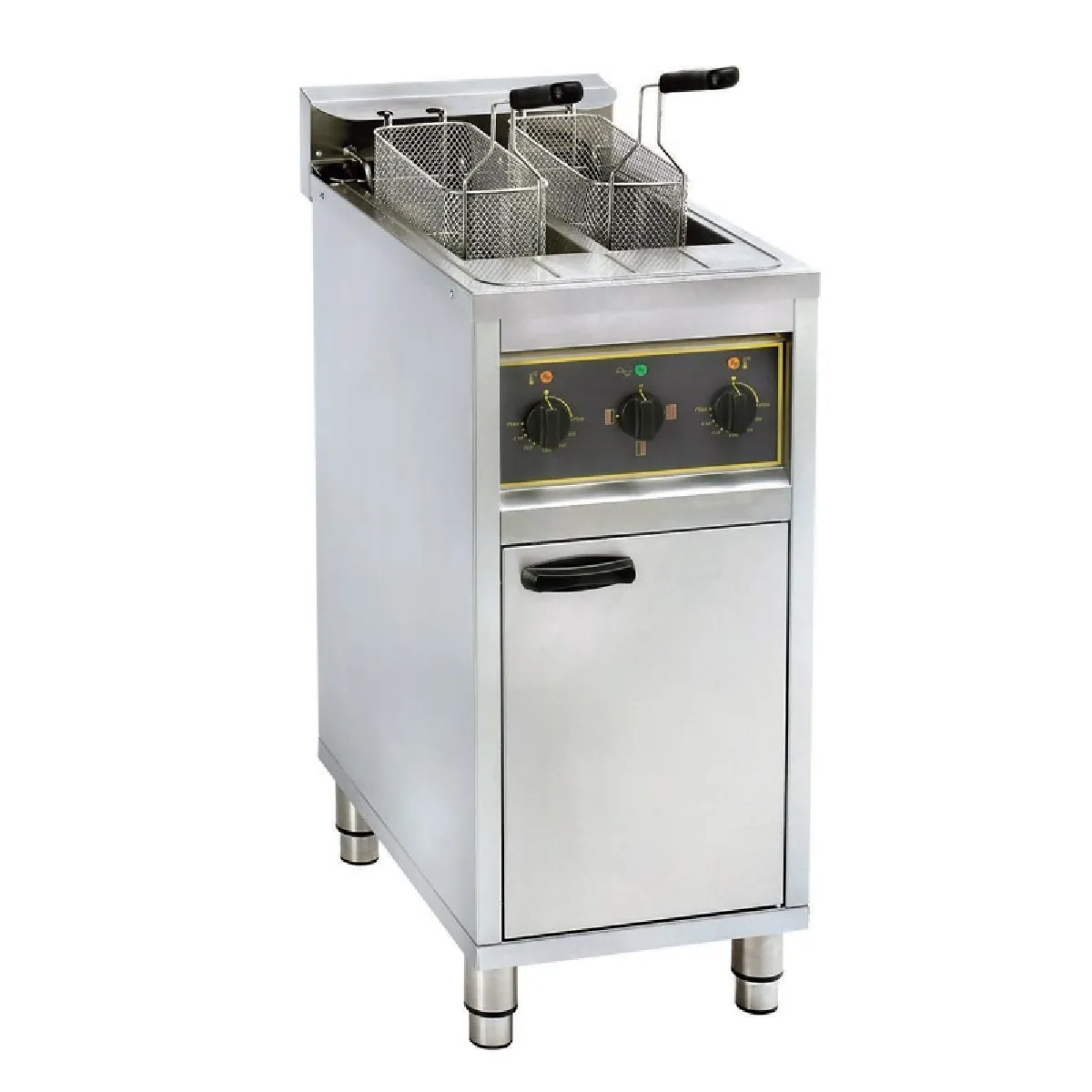 Friteuse sur Coffre Électrique - 2 x 10 Litres - 12000 W - Furnotel