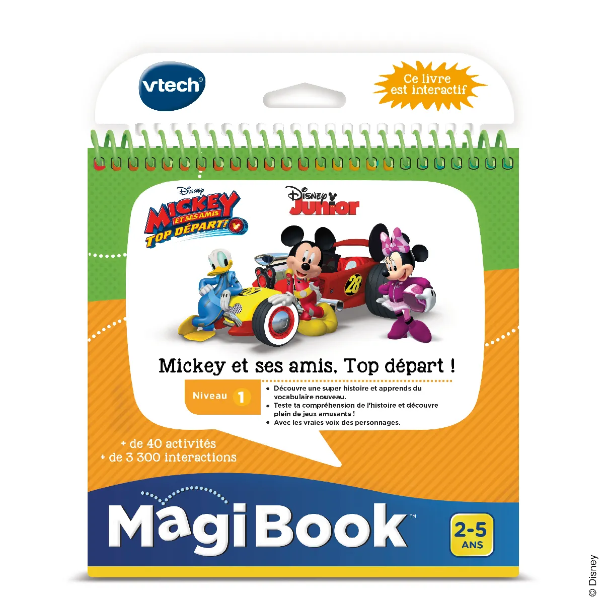 MagiBook - Mickey et ses amis, Top départ