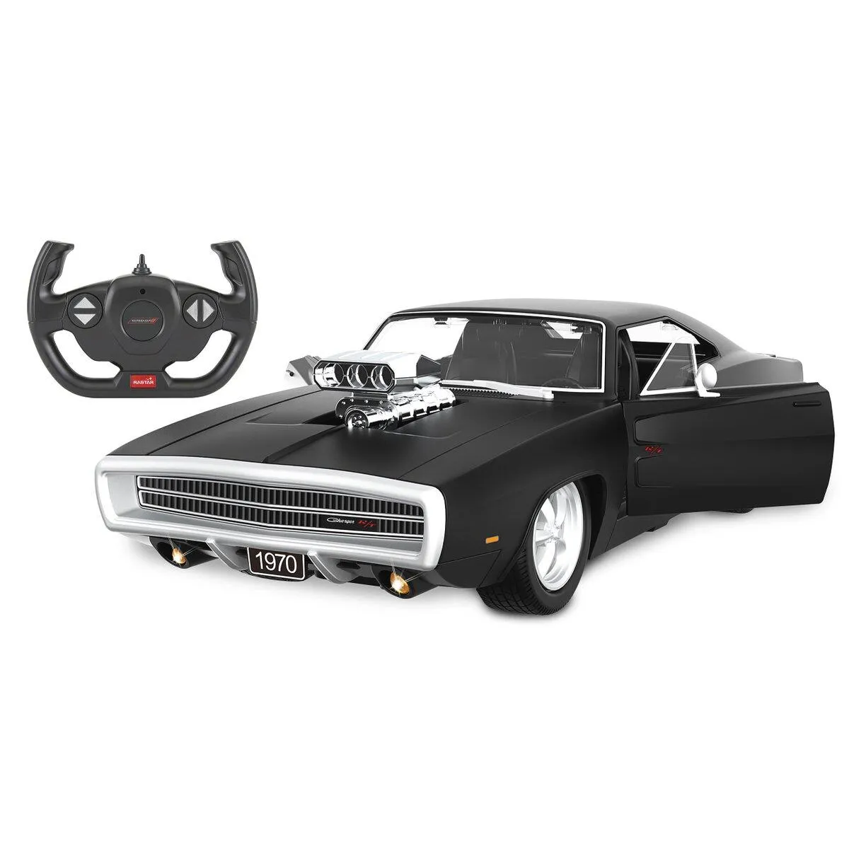 Dodge Charger R/T 1970 2,4GHz 1:16 - black