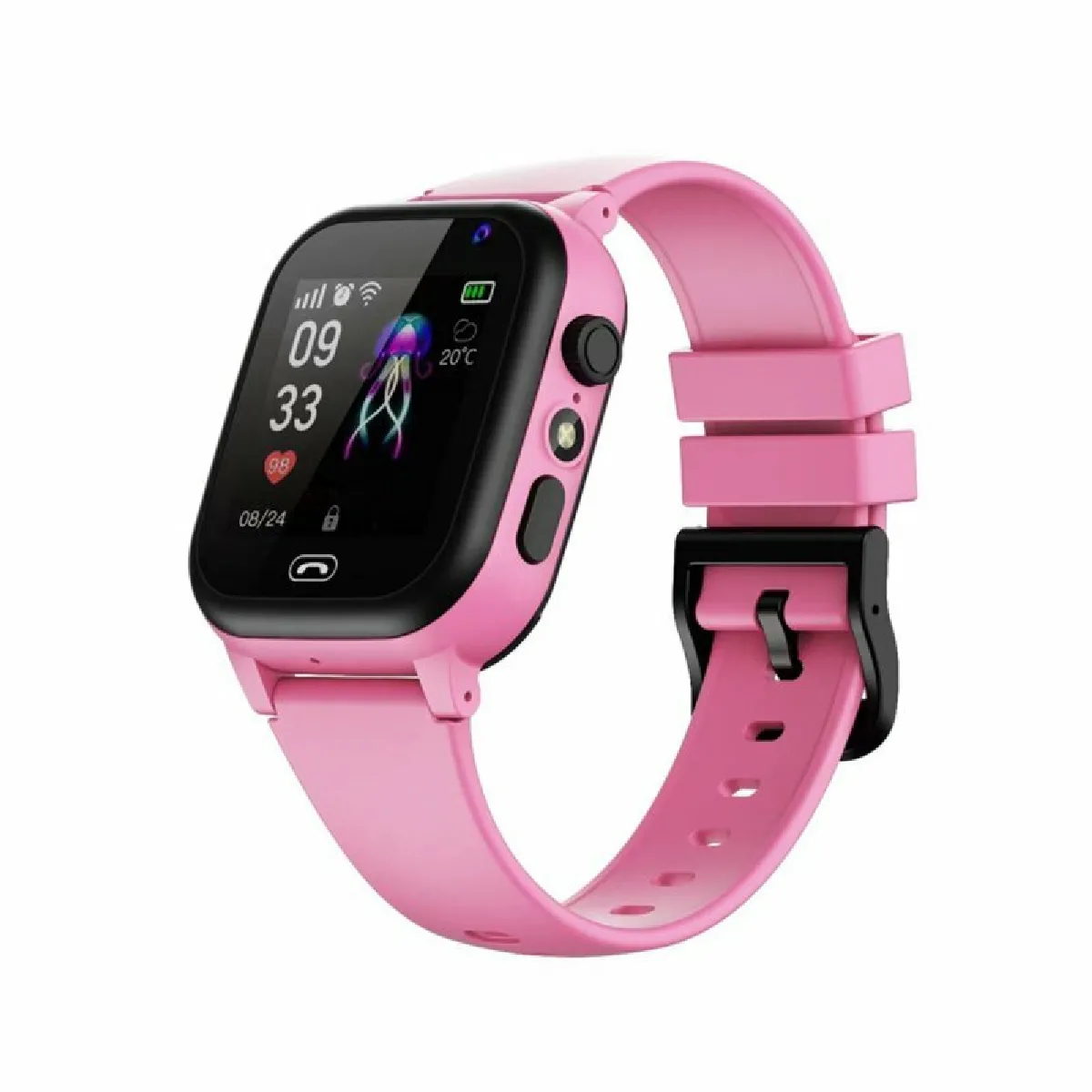 S30 Enfants Montre Smartphone Positionnement Précis Visualisation En Temps Réel Appels Clairs Enfants Smartwatch Rose