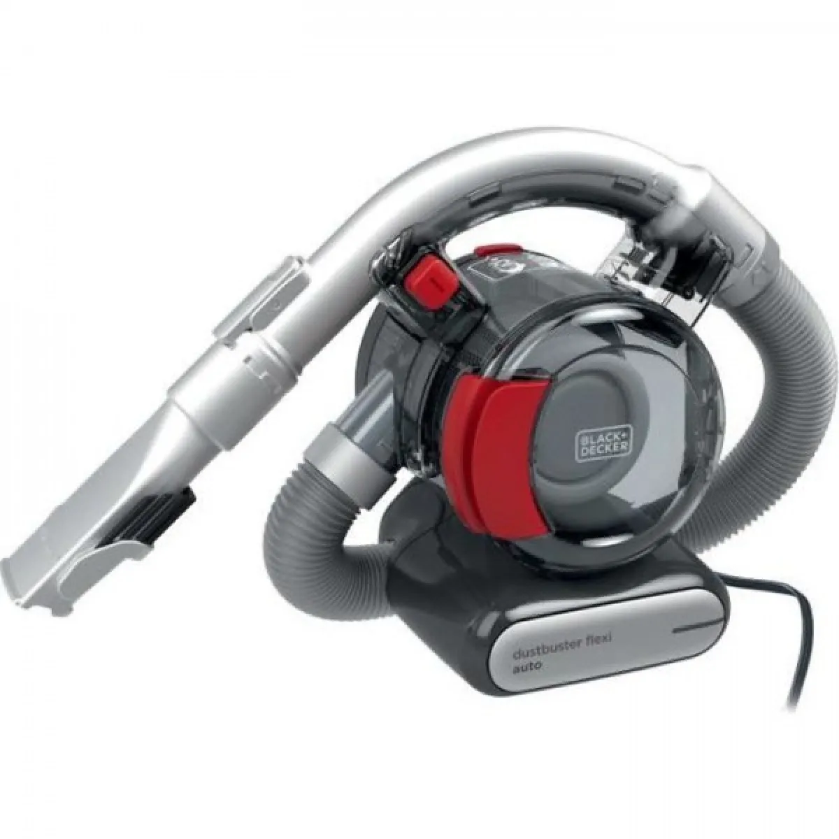 Aspirateur a Main - Mini BLACK+DECKER - PD1200AV-XJ - Dustbuster Flexi Auto 12V - - Connexion voiture - action cyclonique