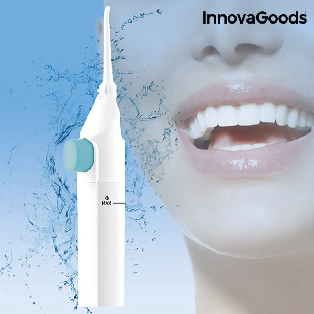 Hydropulseur dentaire - Jet Dentaire Irrigateur Oral Portable Domicile et pour Voyage, Nettoyeur à Dents Idéal et facile pas cher