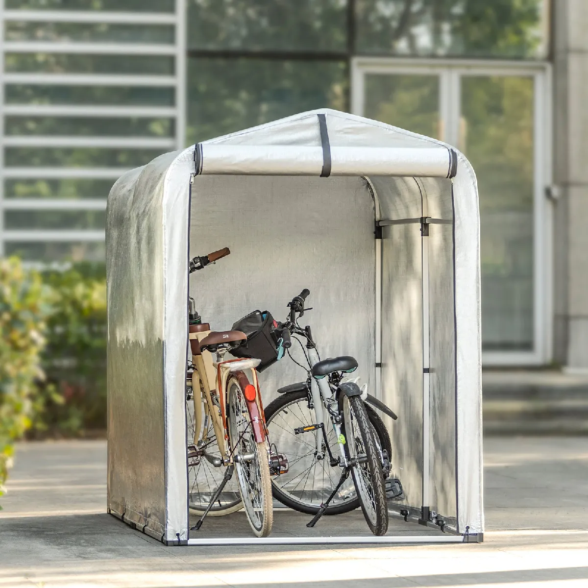 SoBuy KLS11 Abri de Vélo Bike Shelter Garage pour Vélo Tente Garage Multifonctionnel Tentes de vélo