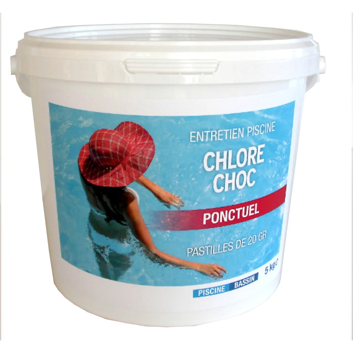 Chlore choc pastille 20g 5kg - 35025bcm - NMP