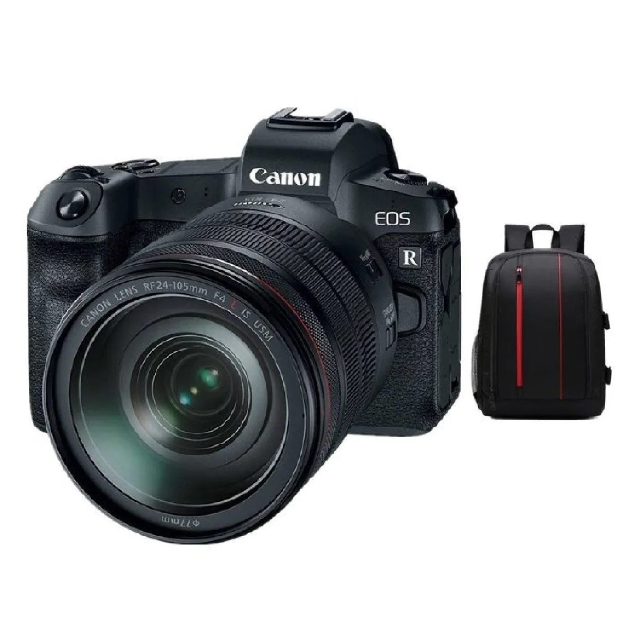 CANON EOS R KIT RF 24-105mm F4L IS USM + Backpack Black