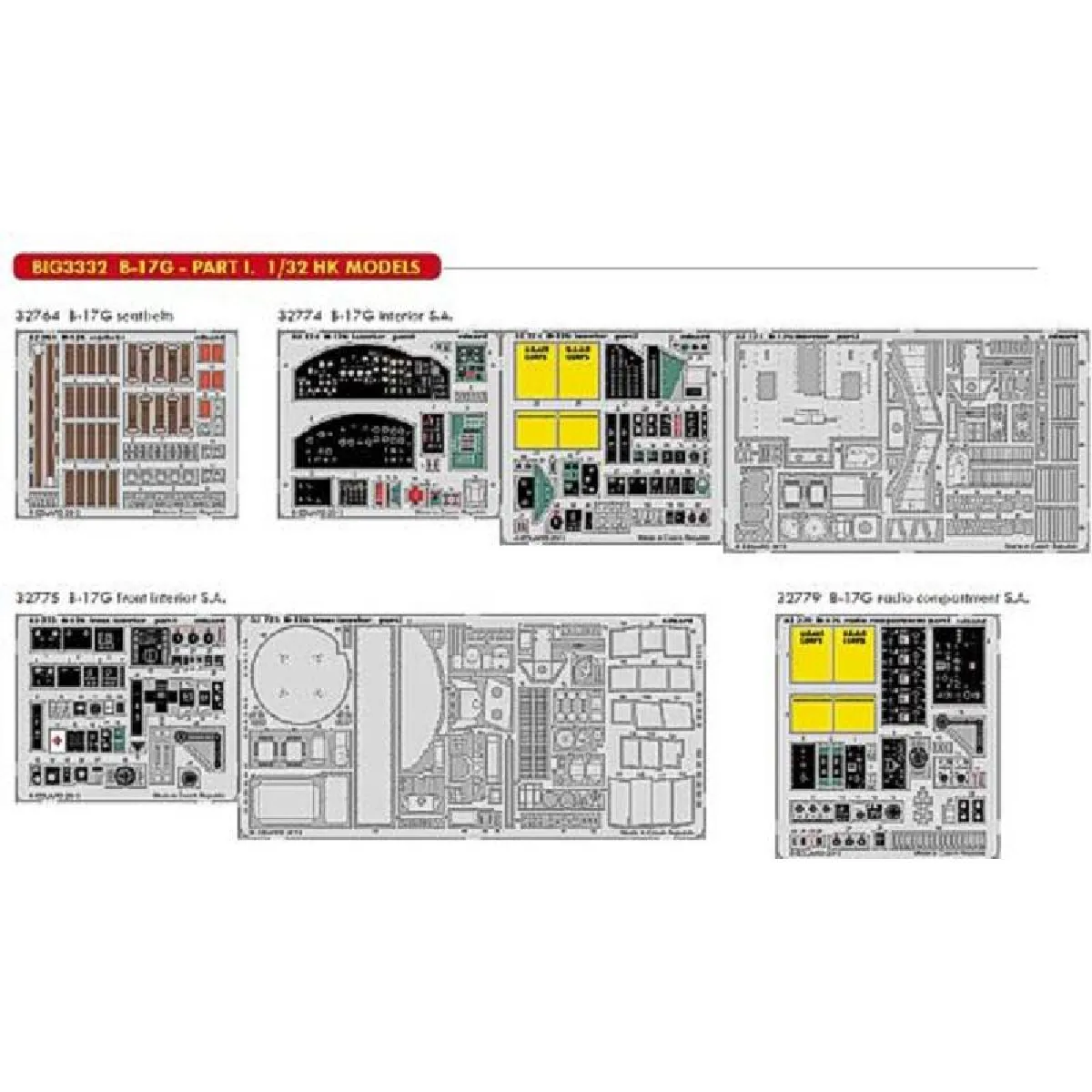 Boeing B-17g Flying Fortress. - Part I. - Accessoire Maquette