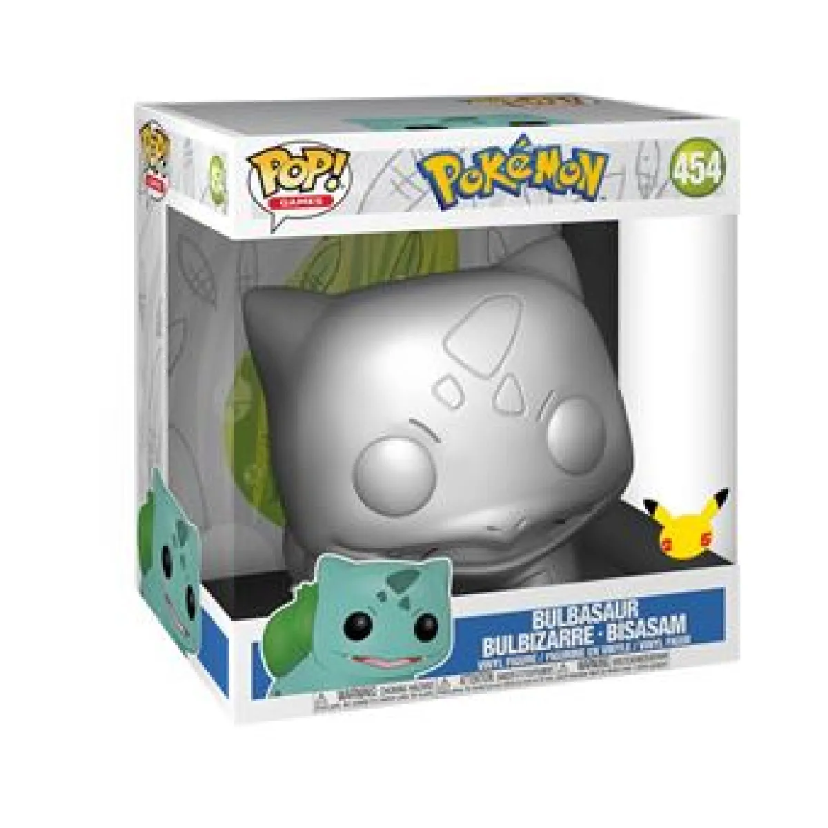 Figurine Funko Pop! Jumbo : Pokemon - Bulbasaur (Bulbizarre) 10 (25 cm)