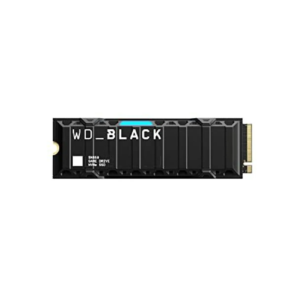 Disque SSD interne WD_BLACK SN850 NVMe 1 To sous licence officielle pour consoles PS5 Noir