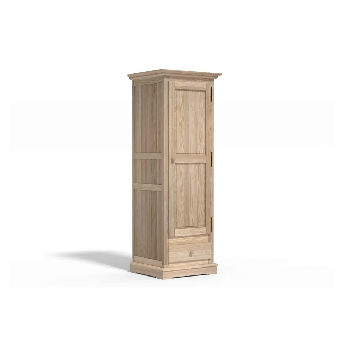 petite armoire 1 porte en pin ducie - bois naturel