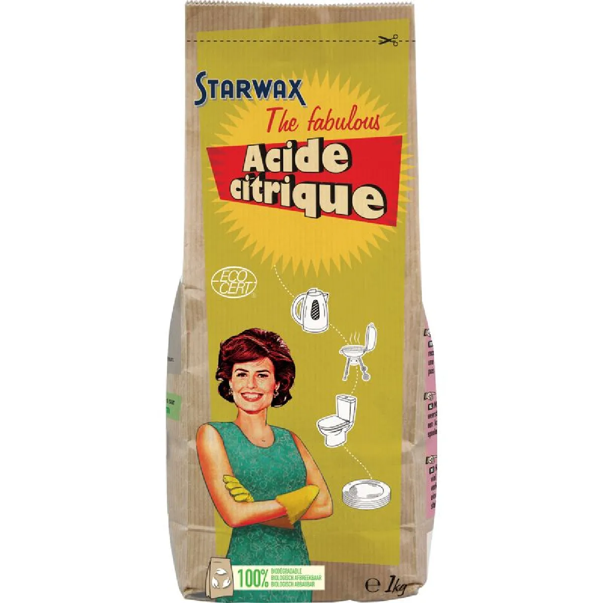 Acide citrique STARWAX FABULOUS 100% ingrédients naturels