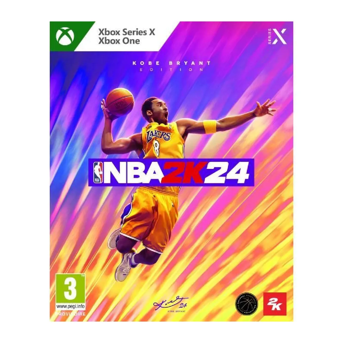 NBA 2K24 Edition Kobe Bryant - Jeu Xbox One et Xbox Series X