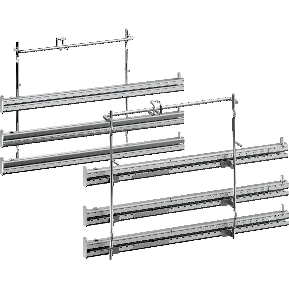 Rail télescopique 3 niveaux pour four pyrolyse - z13tf36x0 - NEFF