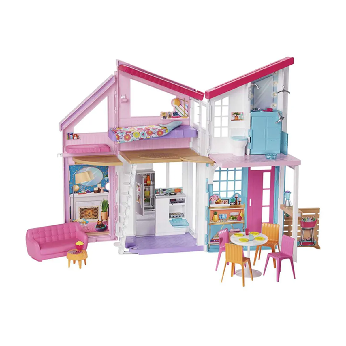 mattel-coffret-maison-de-poupee-barbie-la-maison-a-malibu-avec-accessoires-multicolore-0887961690774