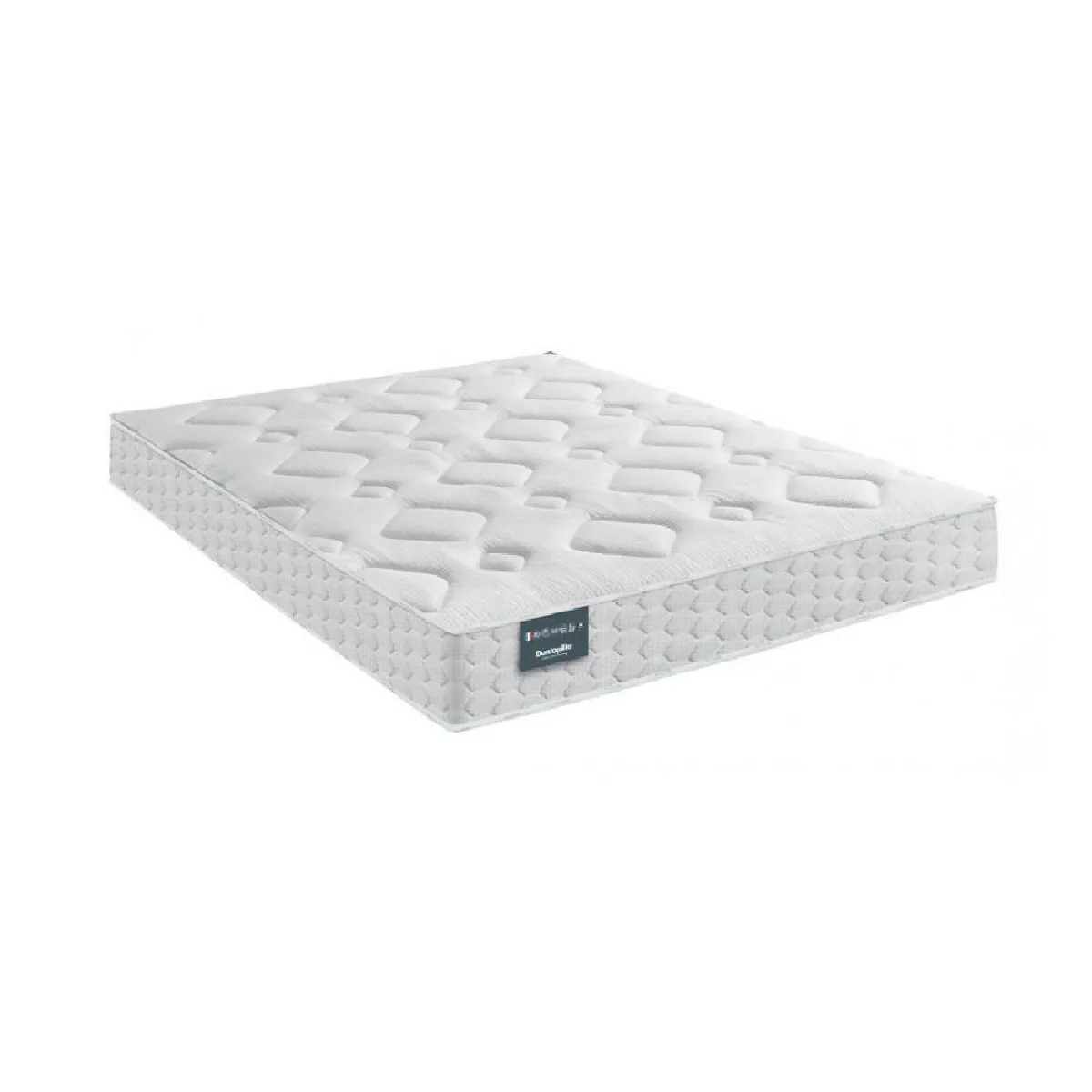 Matelas Dunlopillo EUGEN 4 160 x 200 x 24 cm mousse 15 cm Aérial 5 cm Latex accueil et soutien ferme