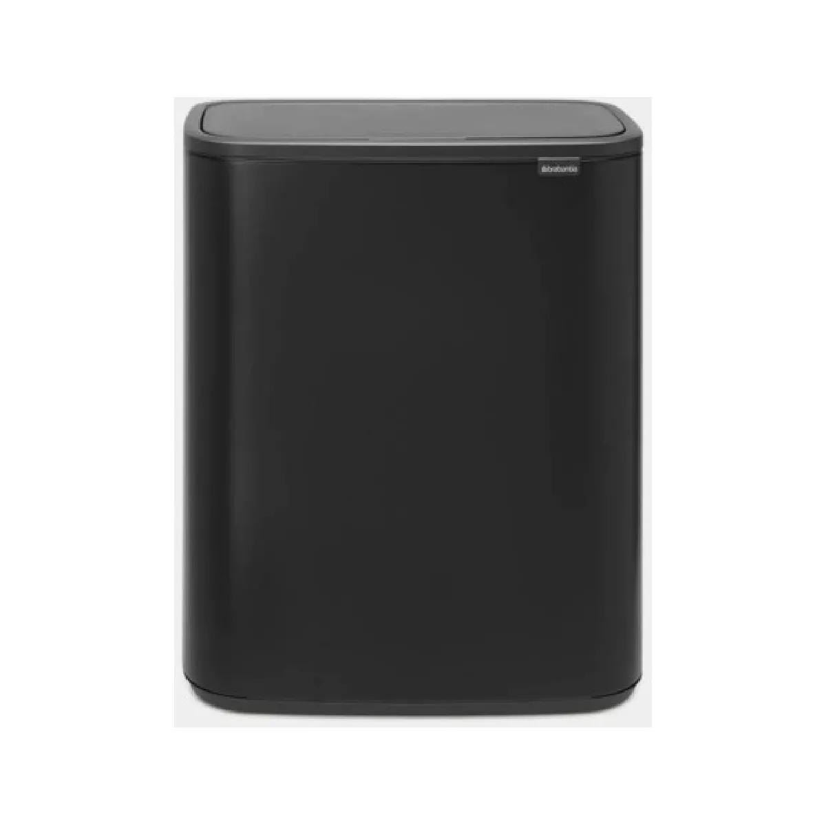 Poubelle Touch Bo Touch Bin, 2 x 30L - Matt Black 221484