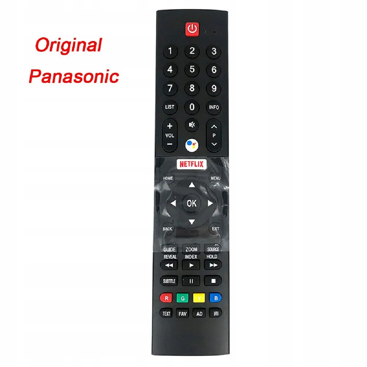 Télécommande Universelle de Rechange pour téléviseur Android Panasonic 4K HDR TH-32GS550V TH-43GX