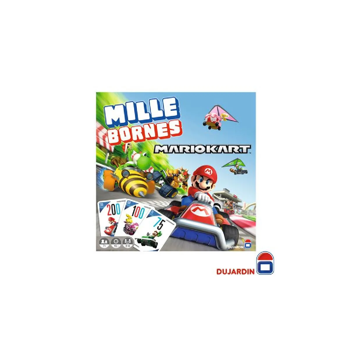 Jeu classique Dujardin Mille Bornes Mario Kart