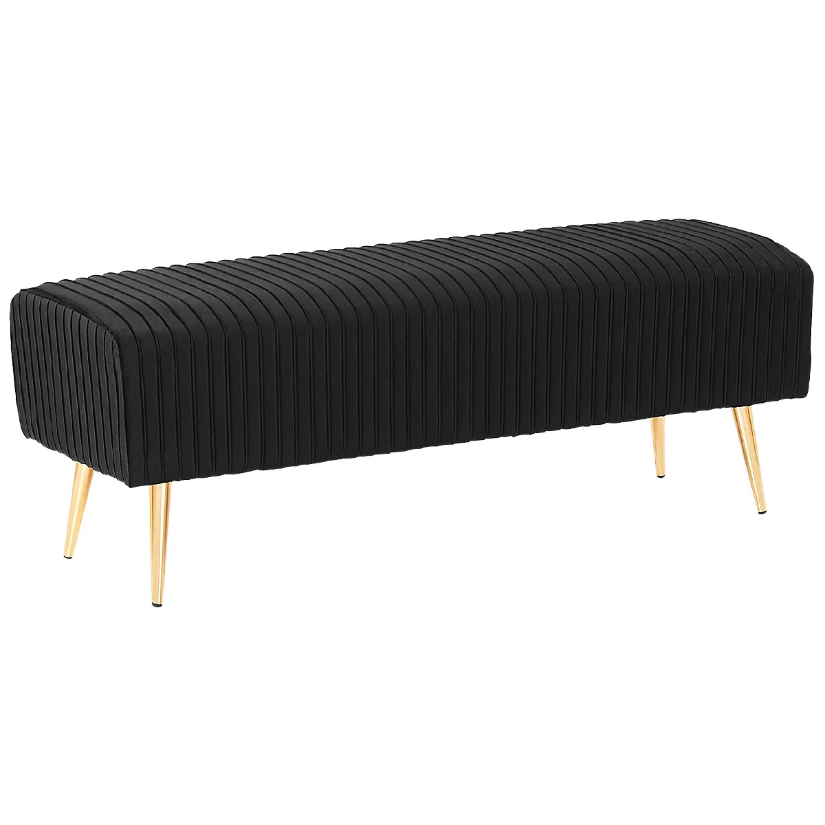 Banc PATERSON Noir Velours