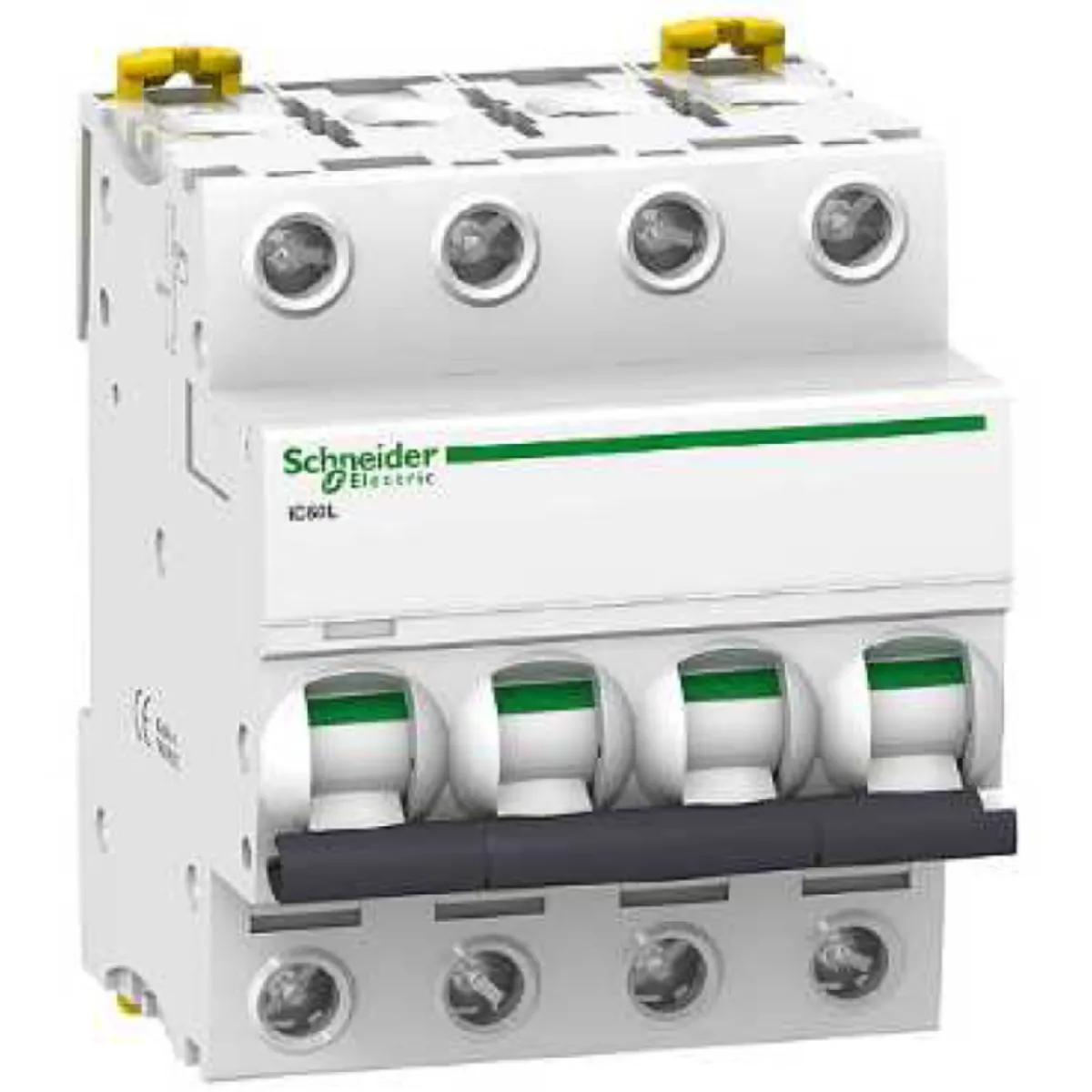 disjoncteur schneider - ic60l - 4 pôles - 32 ampères - courbe c - schneider electric a9f94432