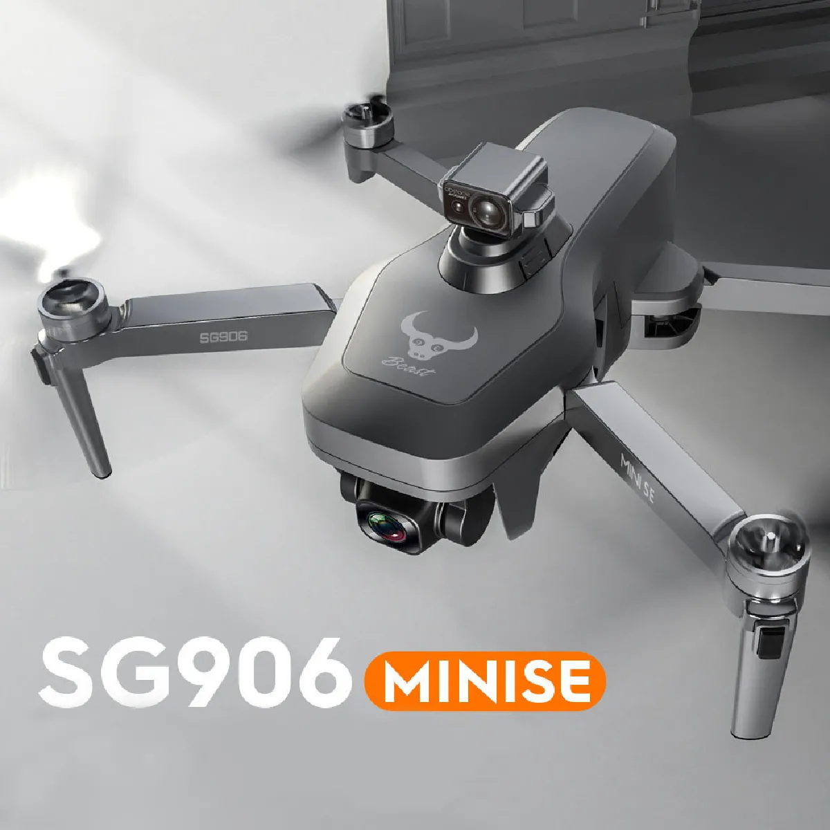 SG906 minise drone 4K caméra HD, 5g wifi système GPS vidéo en temps réel, support TF carte drone