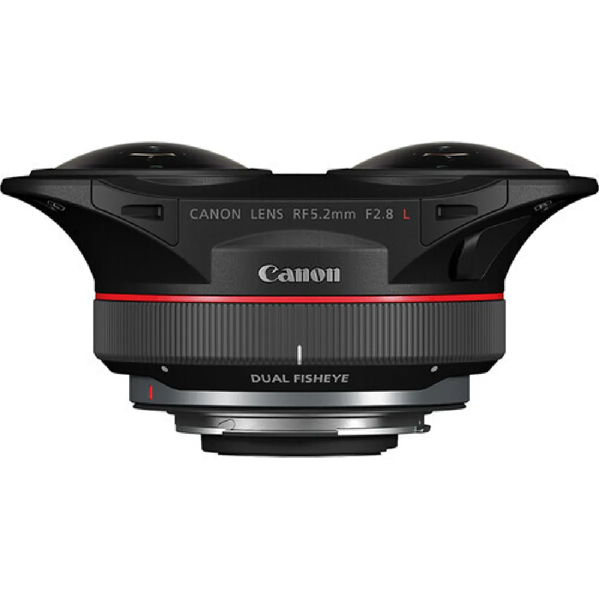 Canon RF 5.2 mm f/2.8 L double fisheye Objectif