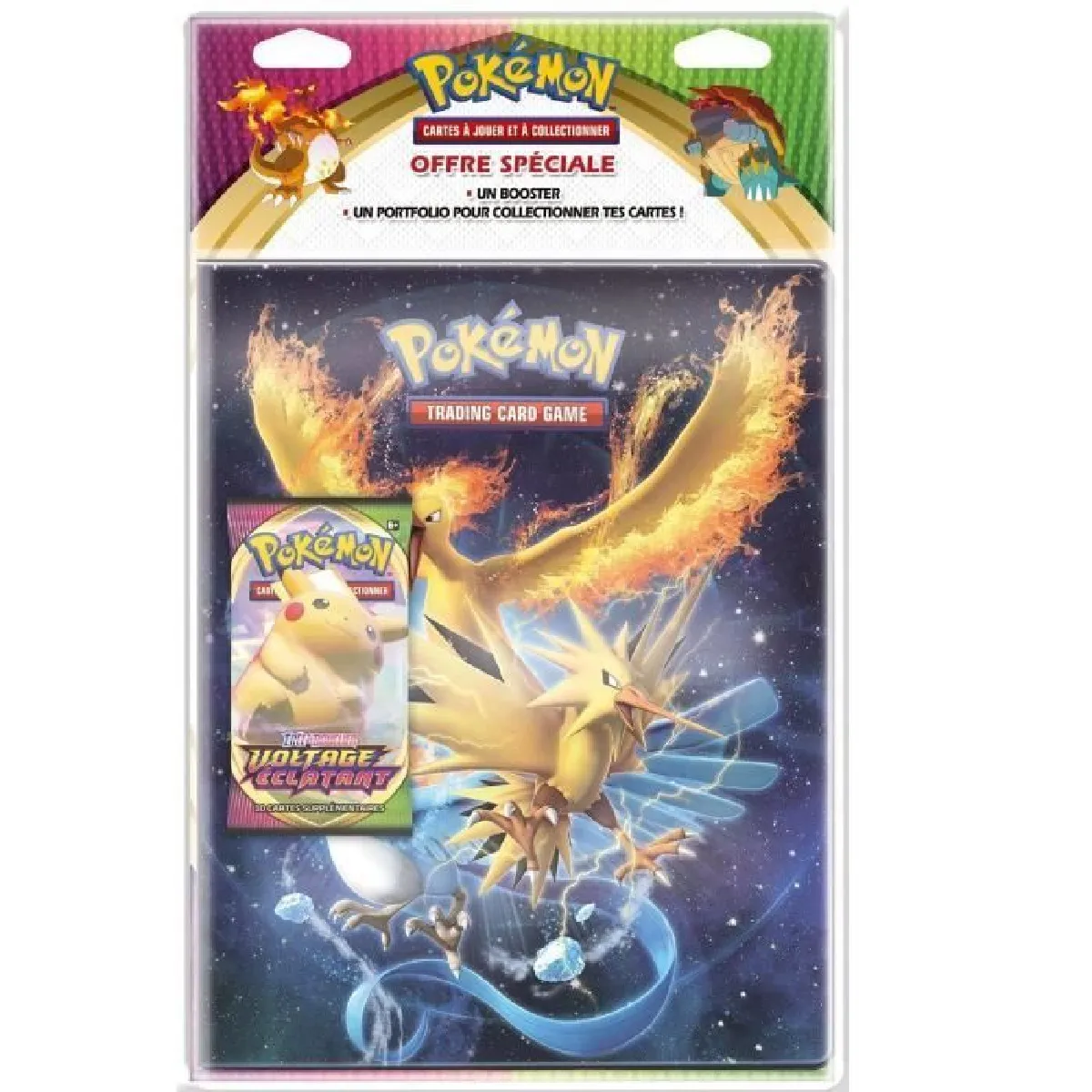 Pack cahier range-cartes+Booster Pokemon Epee + Bouclier 4