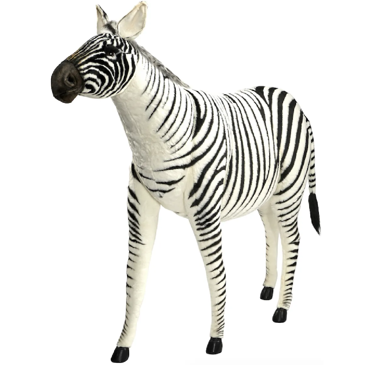 Hansa Peluche Geante Zebre jacquard 160 cm H