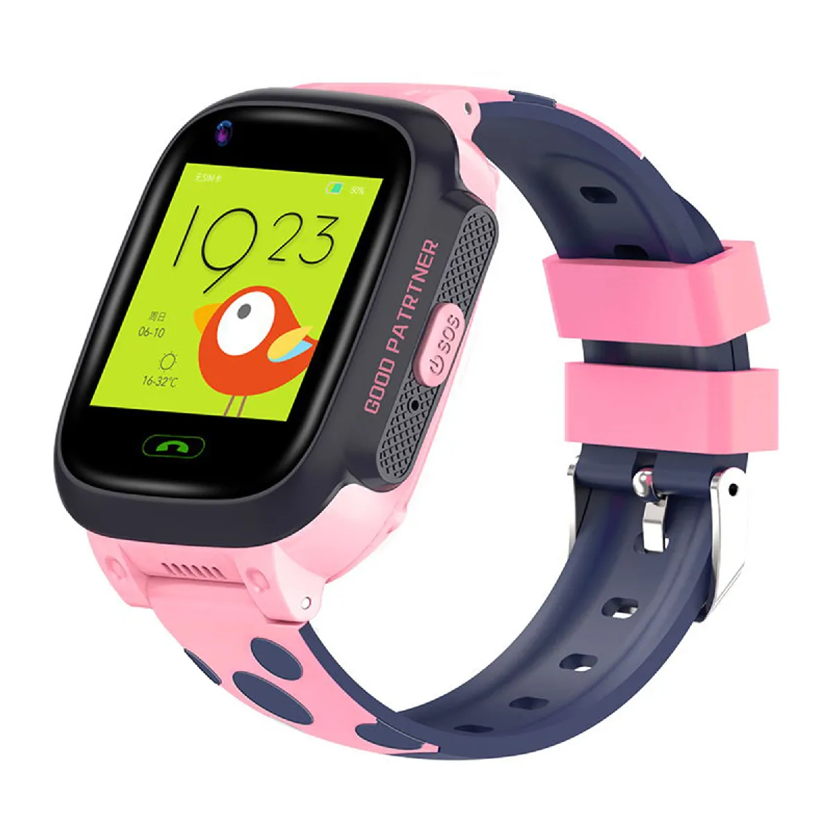 Montre intelligente pour enfants étanche 4G + GPS + Wifi + LBS Tracker-Phone Watch Appel vidéo SOS