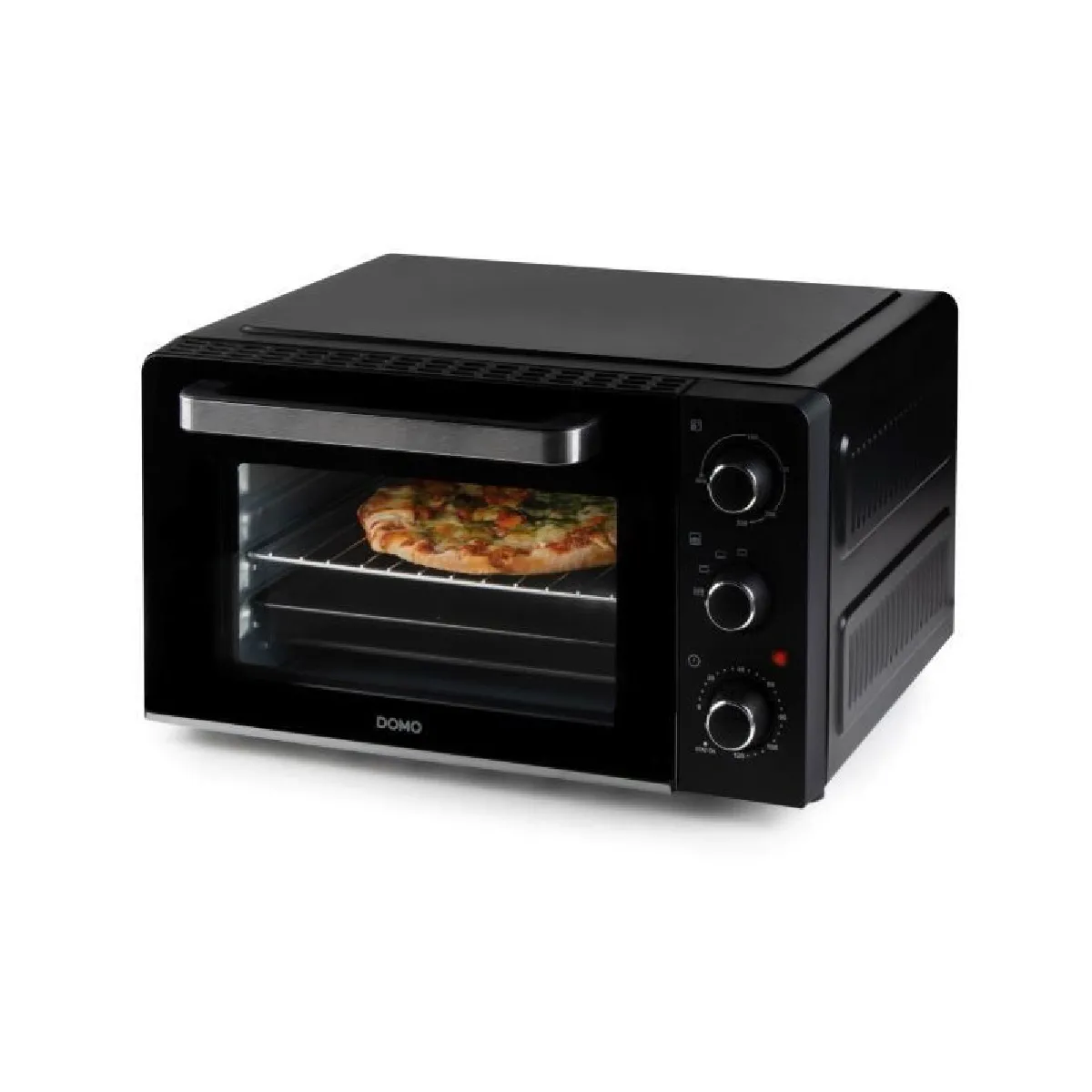 Mini four bake and snack DOMO DO1107GO - 28 L - noir - 1500watt -