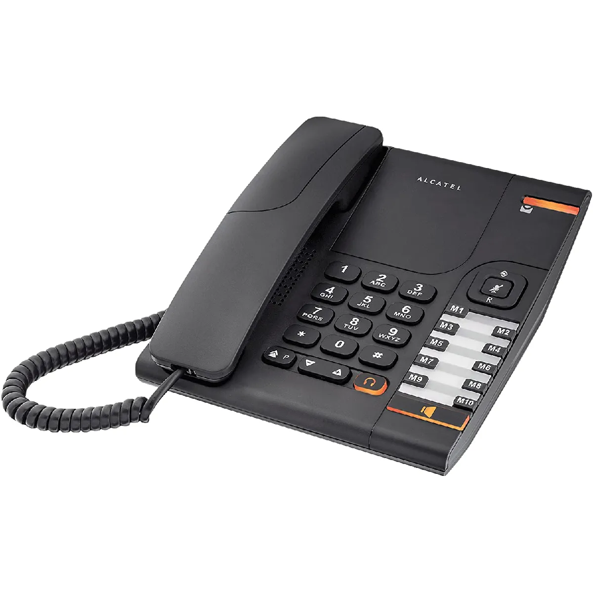 telephone filaire analogique VoIP Noir