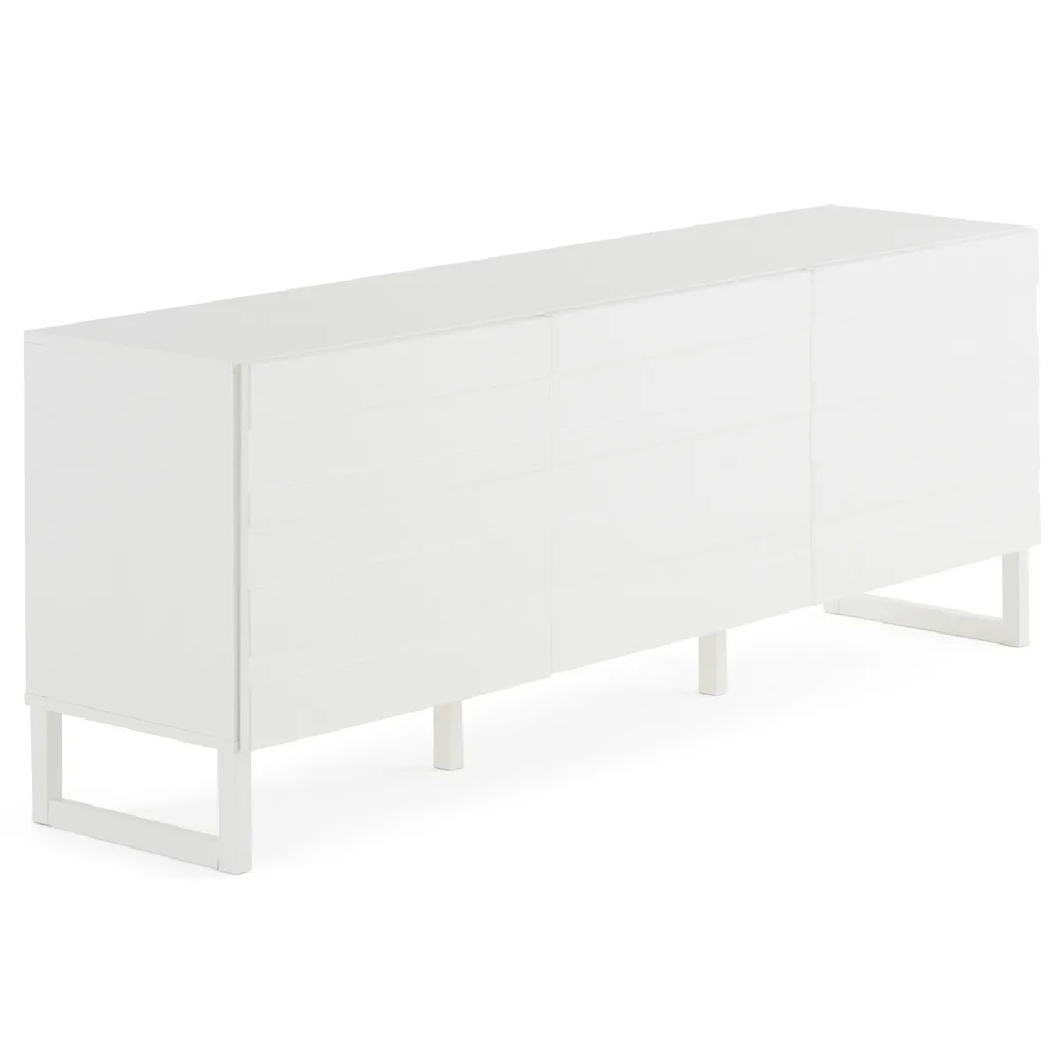 Sofia - meuble TV - blanc mat - 165 cm