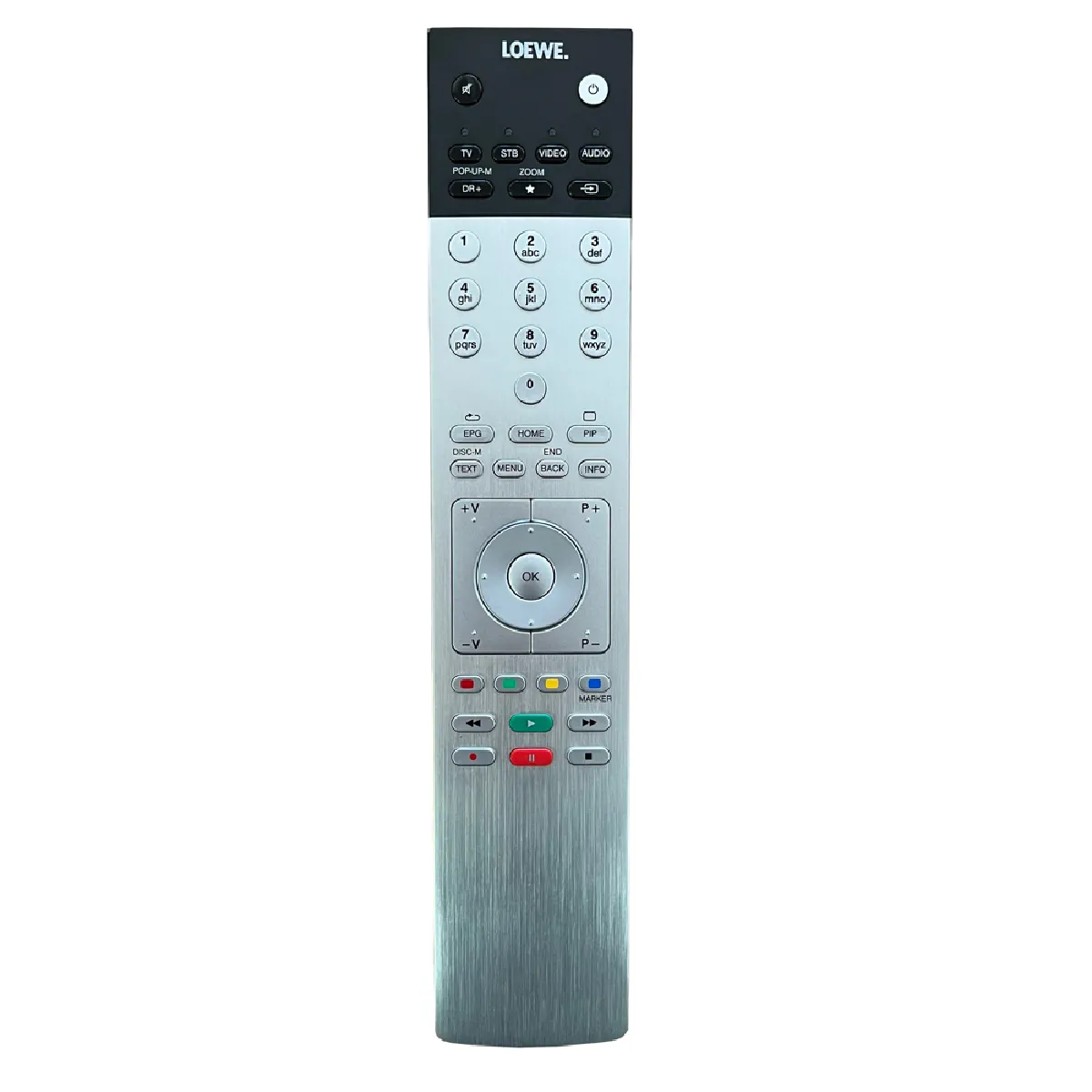 Télécommande TV LOEWE Assist 1 aluminium (89900A23)