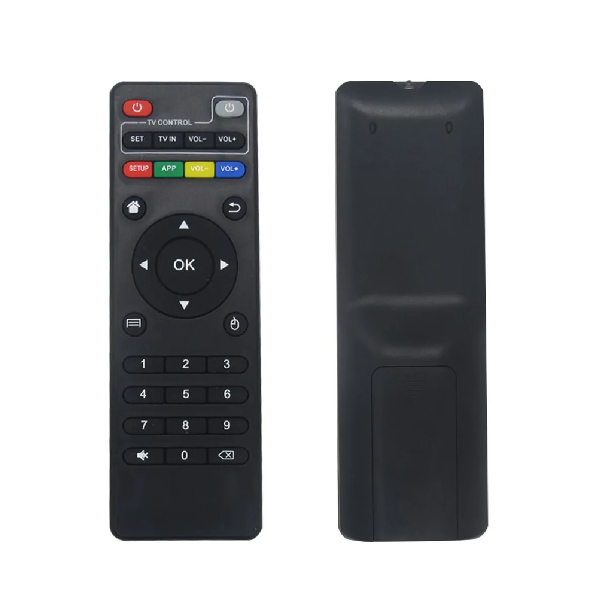 Télécommande infrarouge universelle de 20 pièces Android TV Boîte H96 Max/MXQ/TX6/T95X/T95Z Plus/TX3 X96 Mini télécommande de remplacement