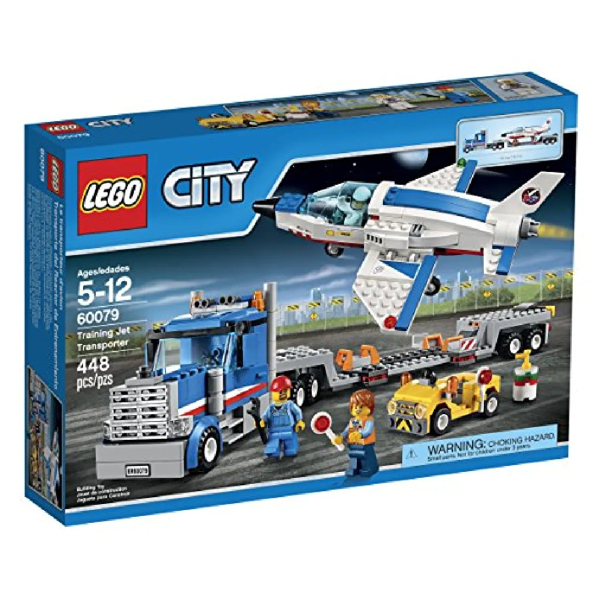 LEgO city Space Port 60079 Kit de construction de transporteur à réaction d'entraînement