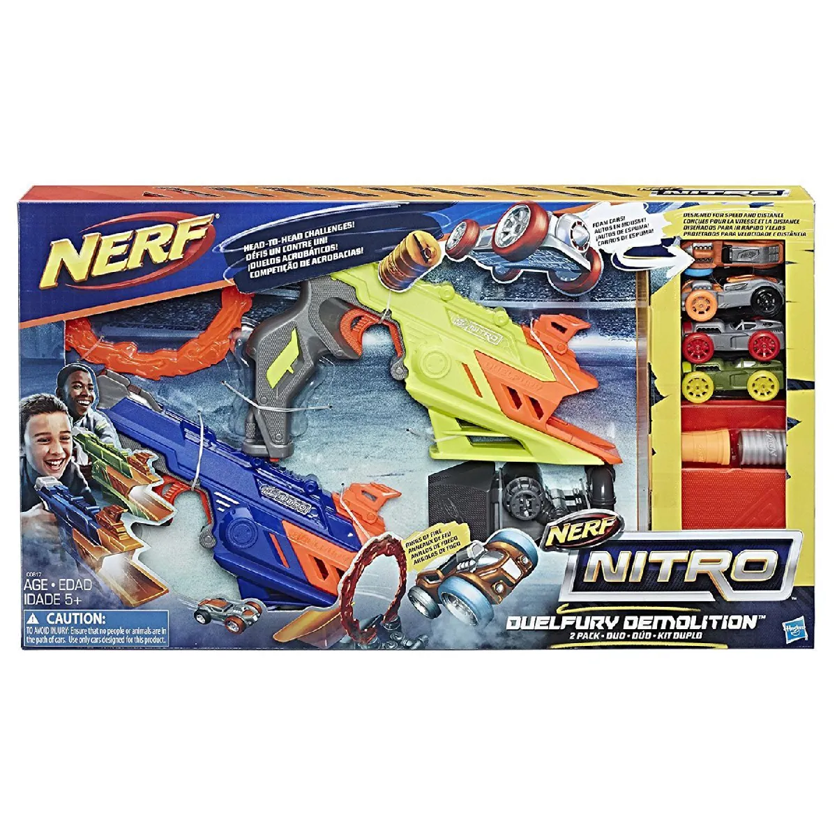 Hasbro C0817EU4 Nerf Nitro Duel Fury Demolition