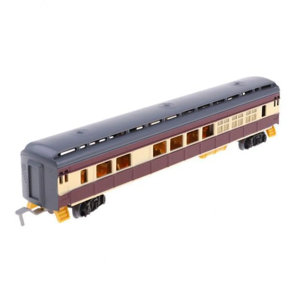 maquette train ho noel a vapeur miniature gare n