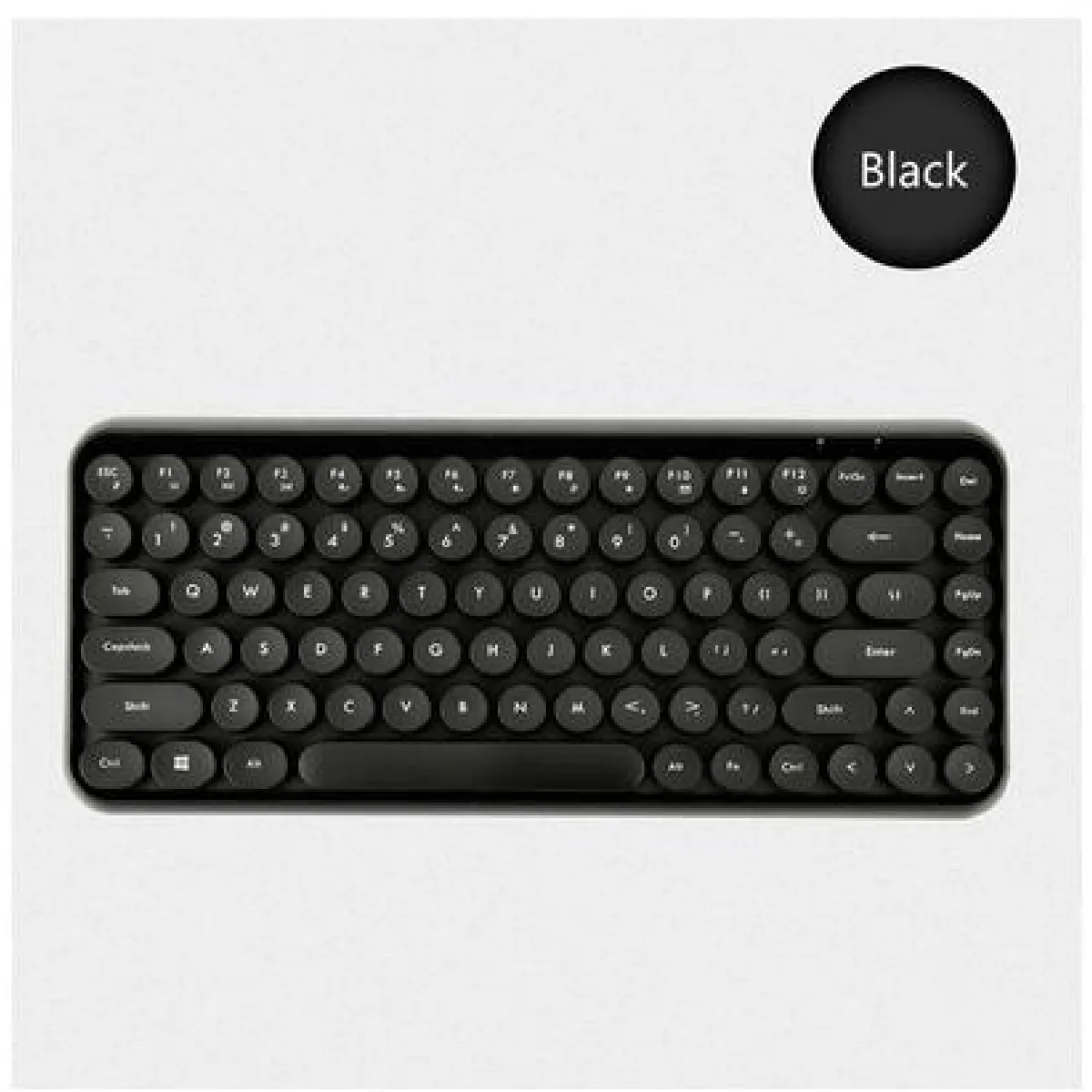 Clavier Bluetooth pour iPad Apple Laptop Mini iPad Clavier Lenovo Dell HP (Noir)