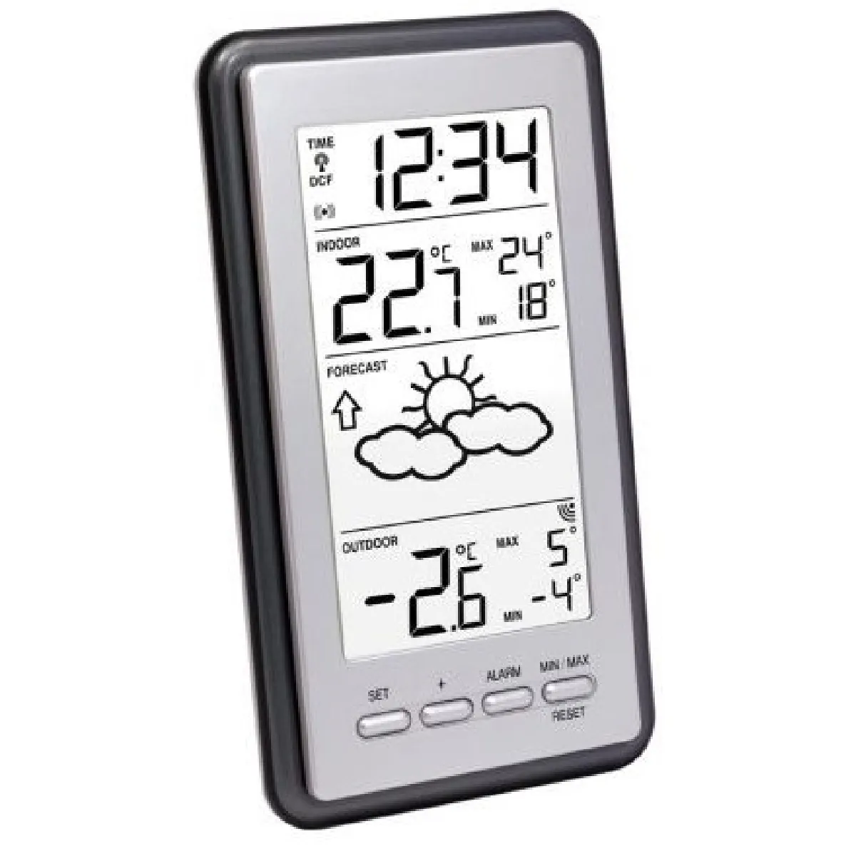 WS9130 IT Argent Gris - Station Météo - La Crosse Technology