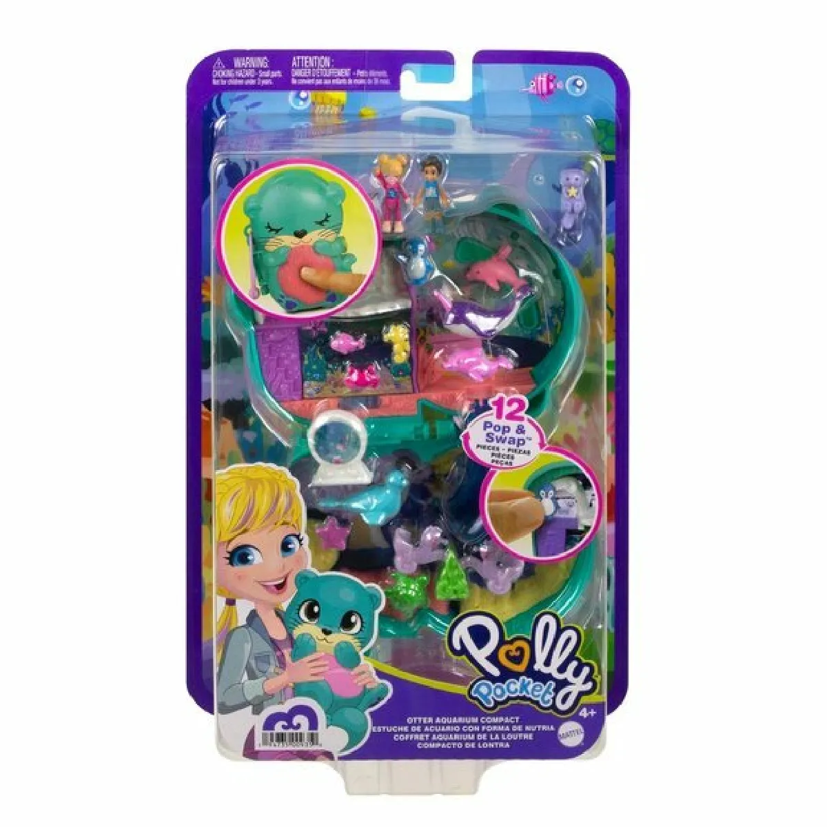 Coffret loutre aquatique Polly Pocket