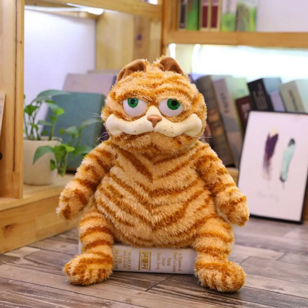 (30 cm/11,89 pouces) Garfield peluche gros chat peluche douce oreiller poupée