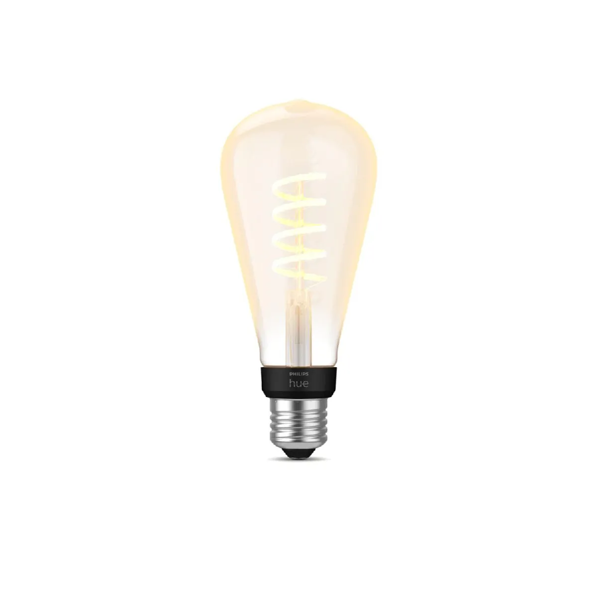 Ampoule LED Filament E27 7W 550 lm ST72 Hue White Ambiance Sélectionnable (chaud-neutre)