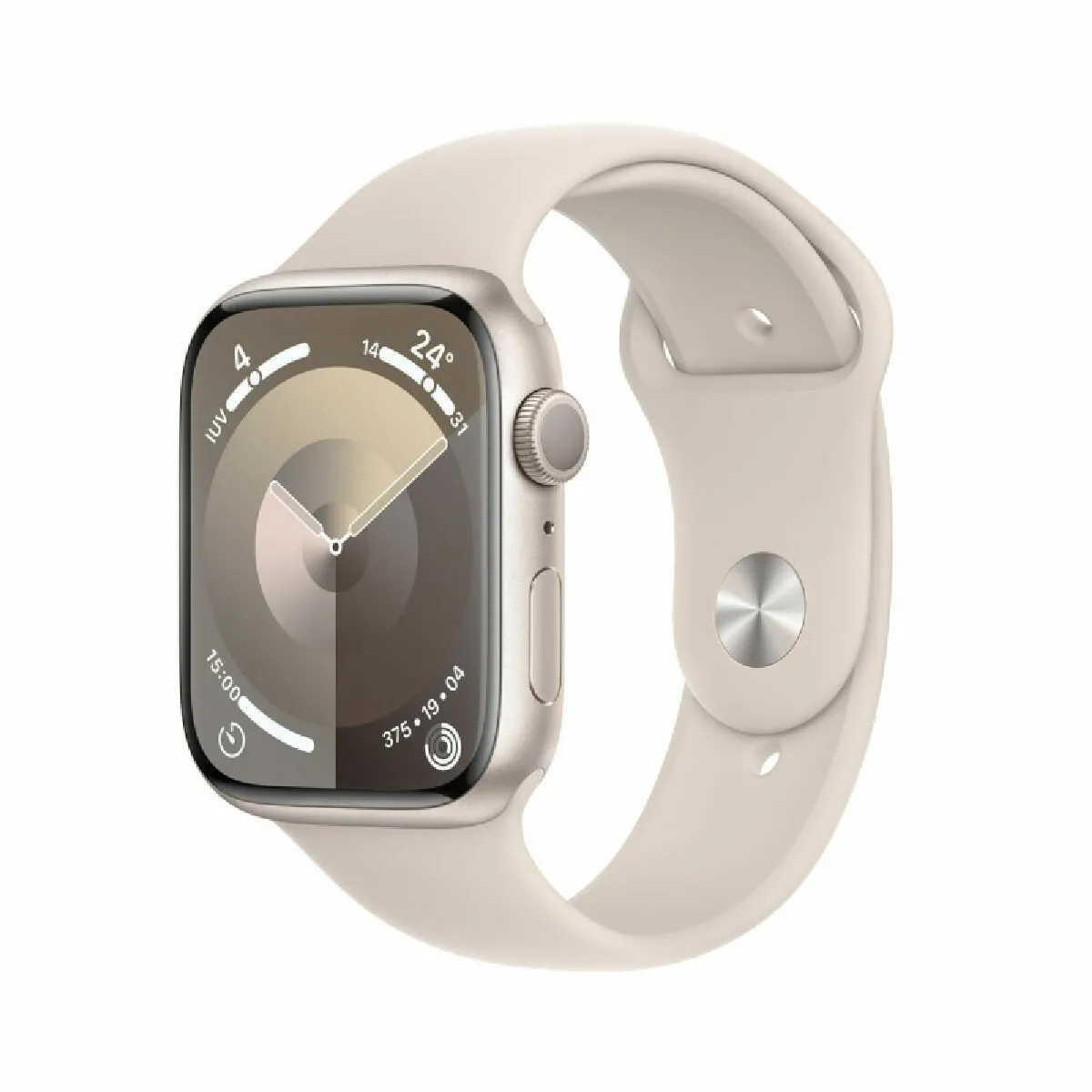 Montre intelligente Apple Watch Series 9 1,9 Blanc Beige 45 mm