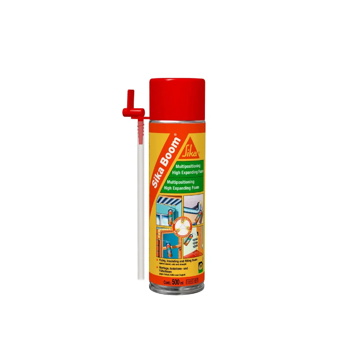 Mousse de fixation polyuréthane expansive SIKA Sika Boom - 500ml