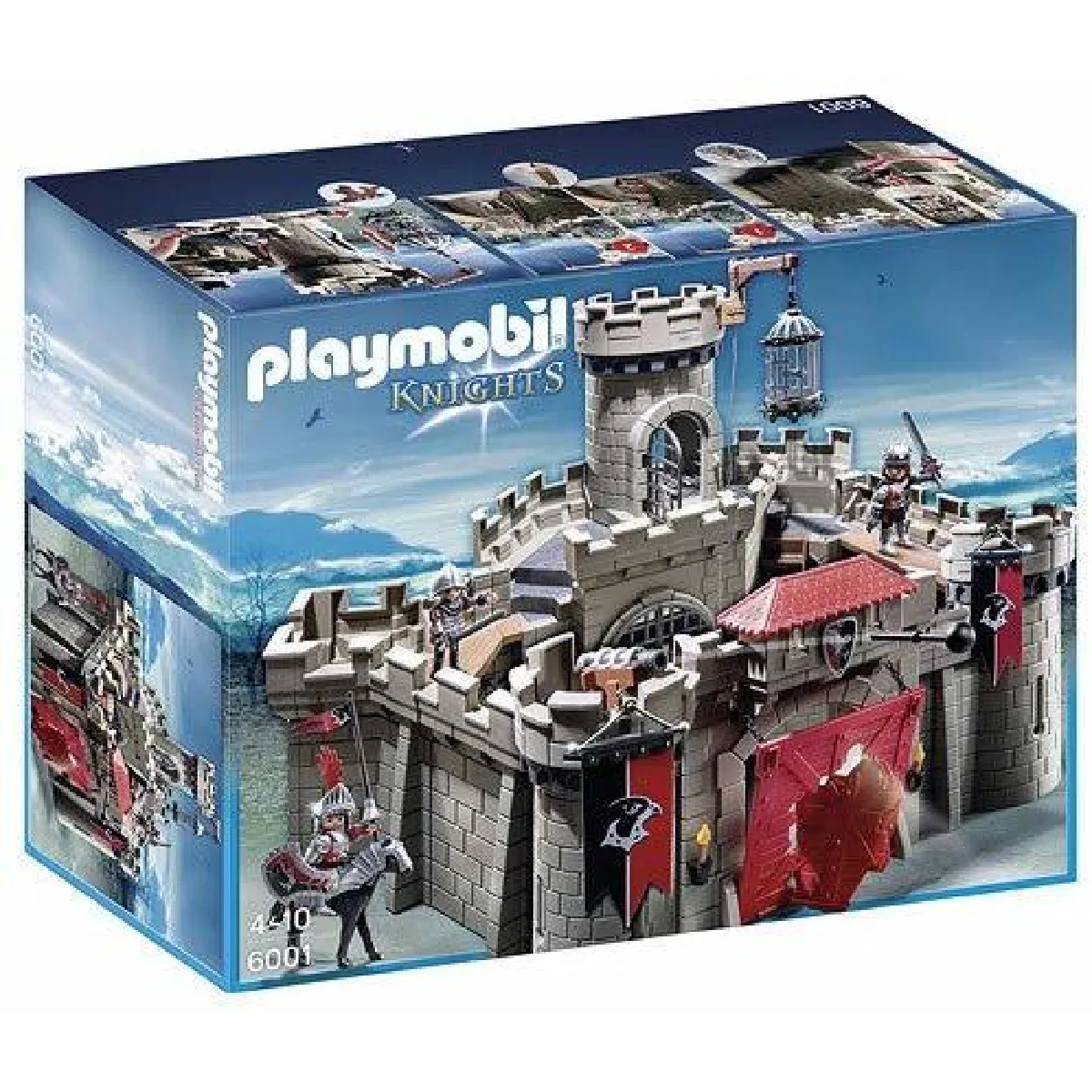 Playmobil - 6001 - Jeu De Construction - Citadelle Des Chevaliers Aigle