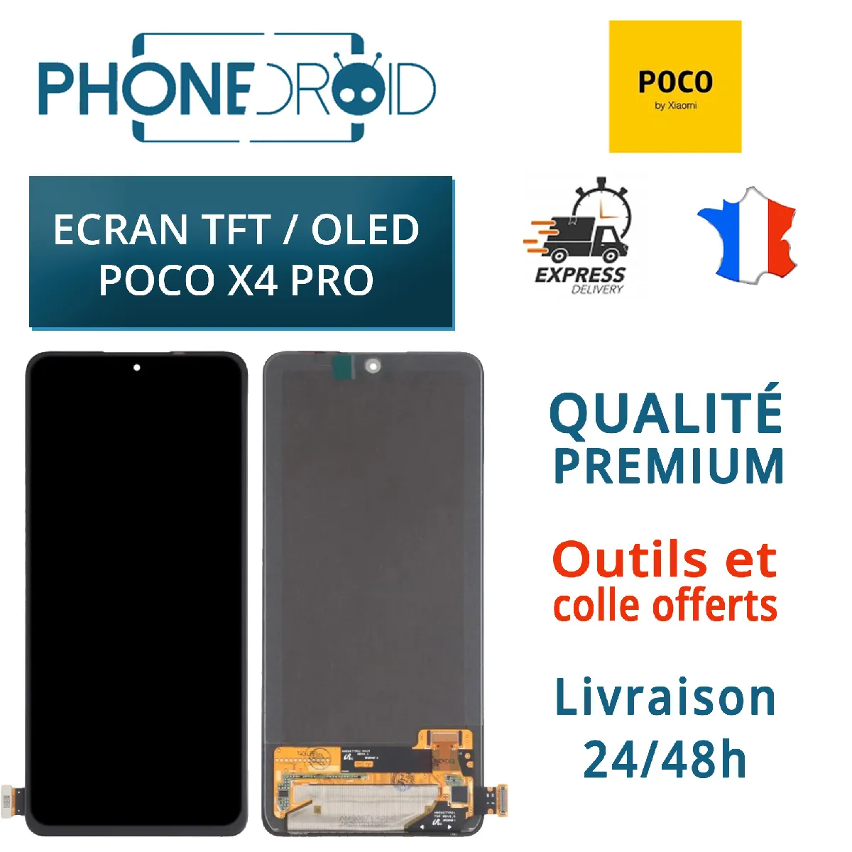 Écran + Tactile Xiaomi Poco X4 Pro 5G