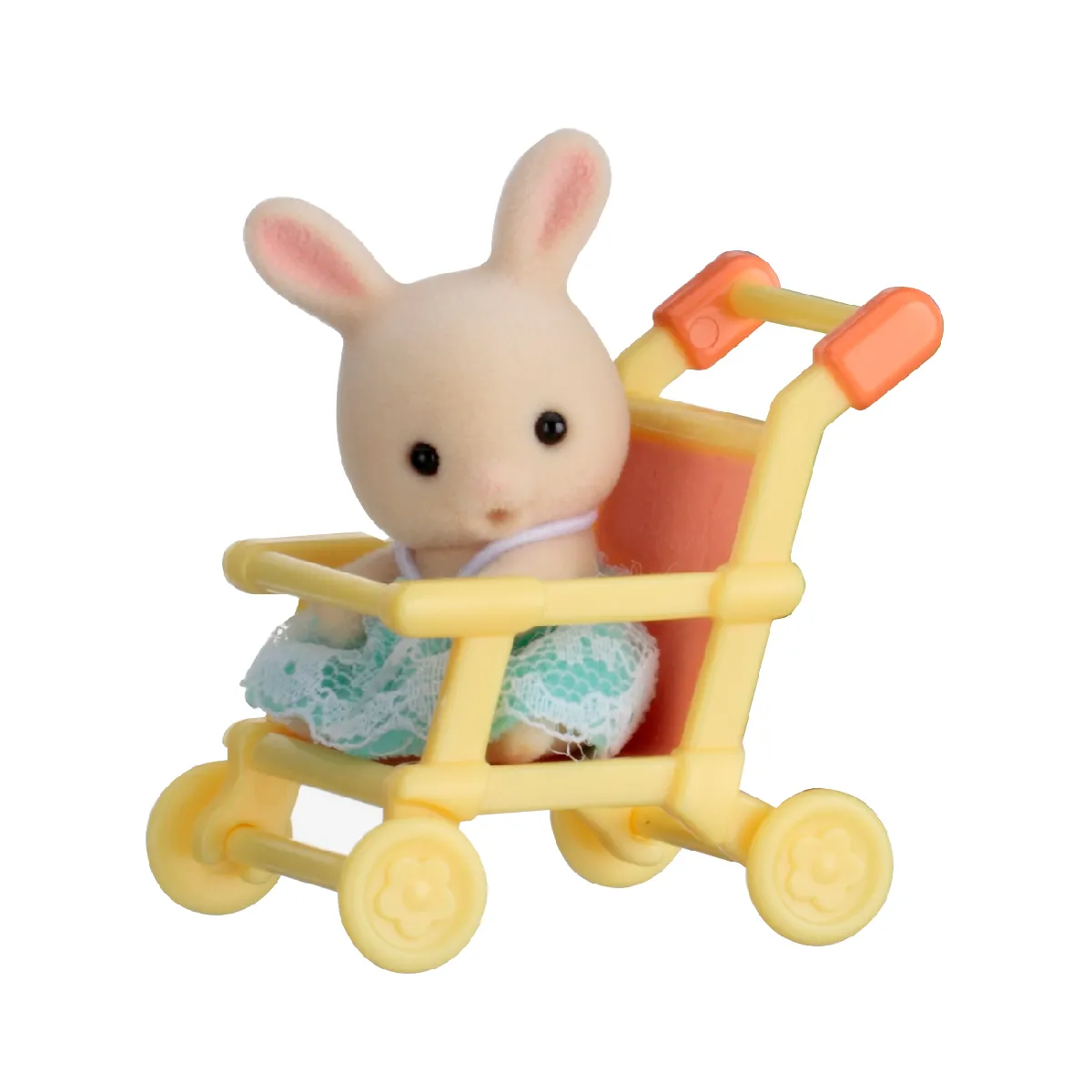 Valisette avec bébé Lapin et poussette - 5200