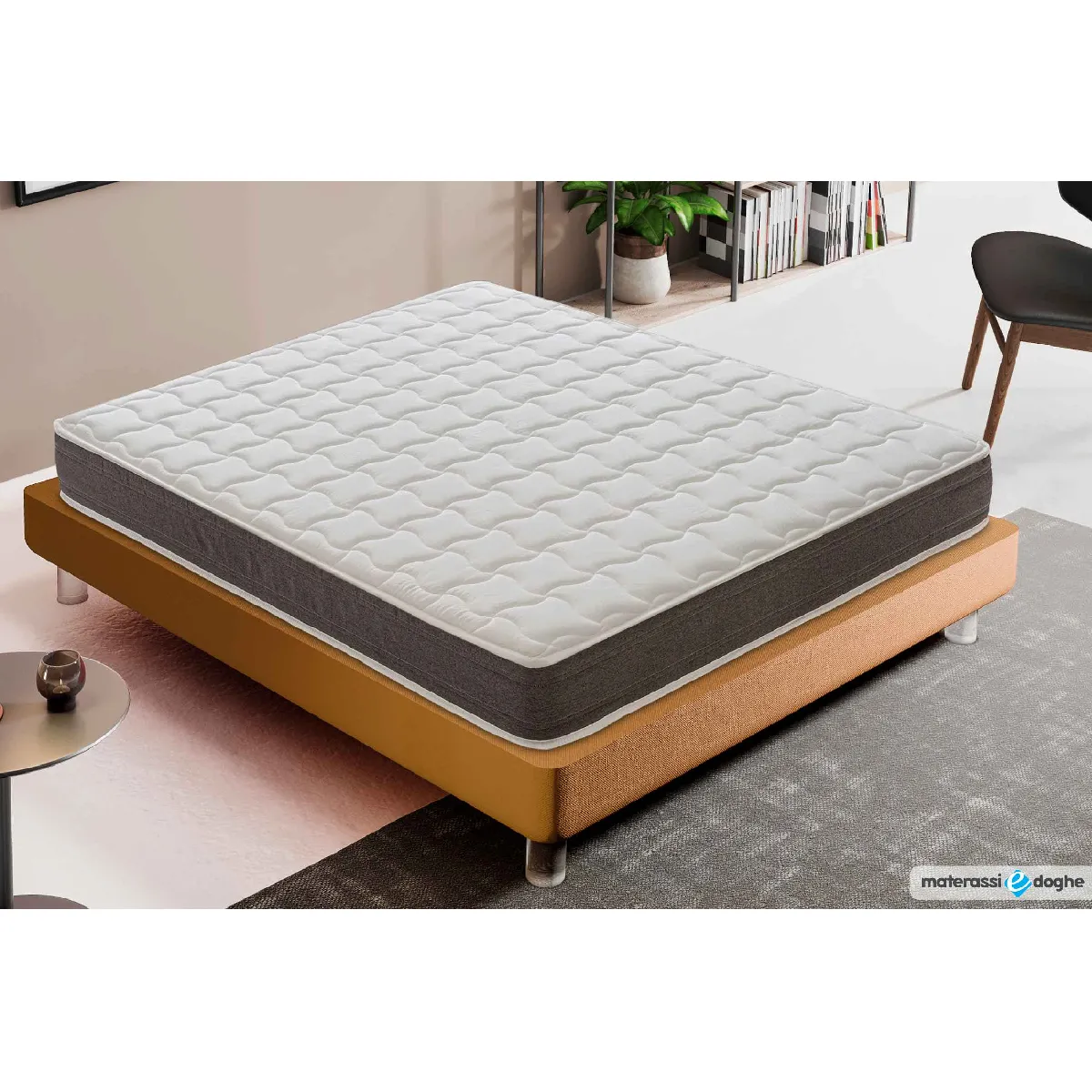 Matelas 120x190 en mousse ortopedique – à 7 zones dé confort