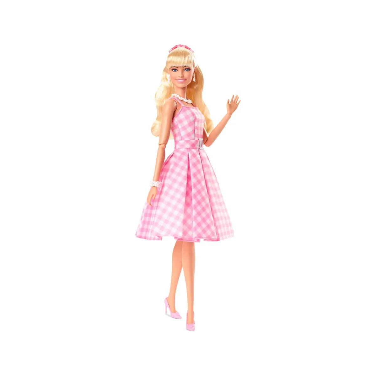 barbie-the-movie-poupee-barbie-in-pink-gingham-dress-0194735160709