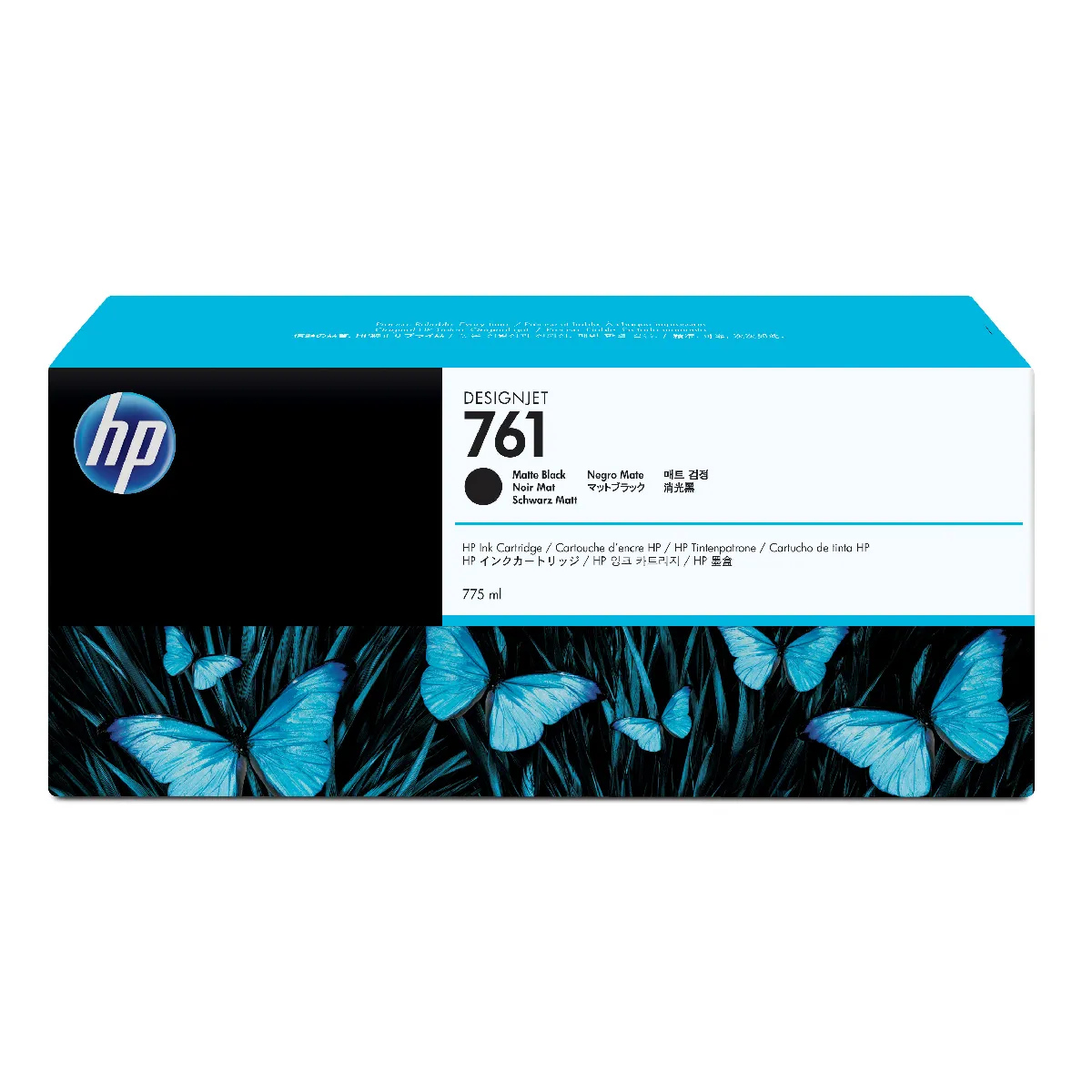 HP Cartouche d'encre 761 - 1 Pack - Blister multi tag - Noir