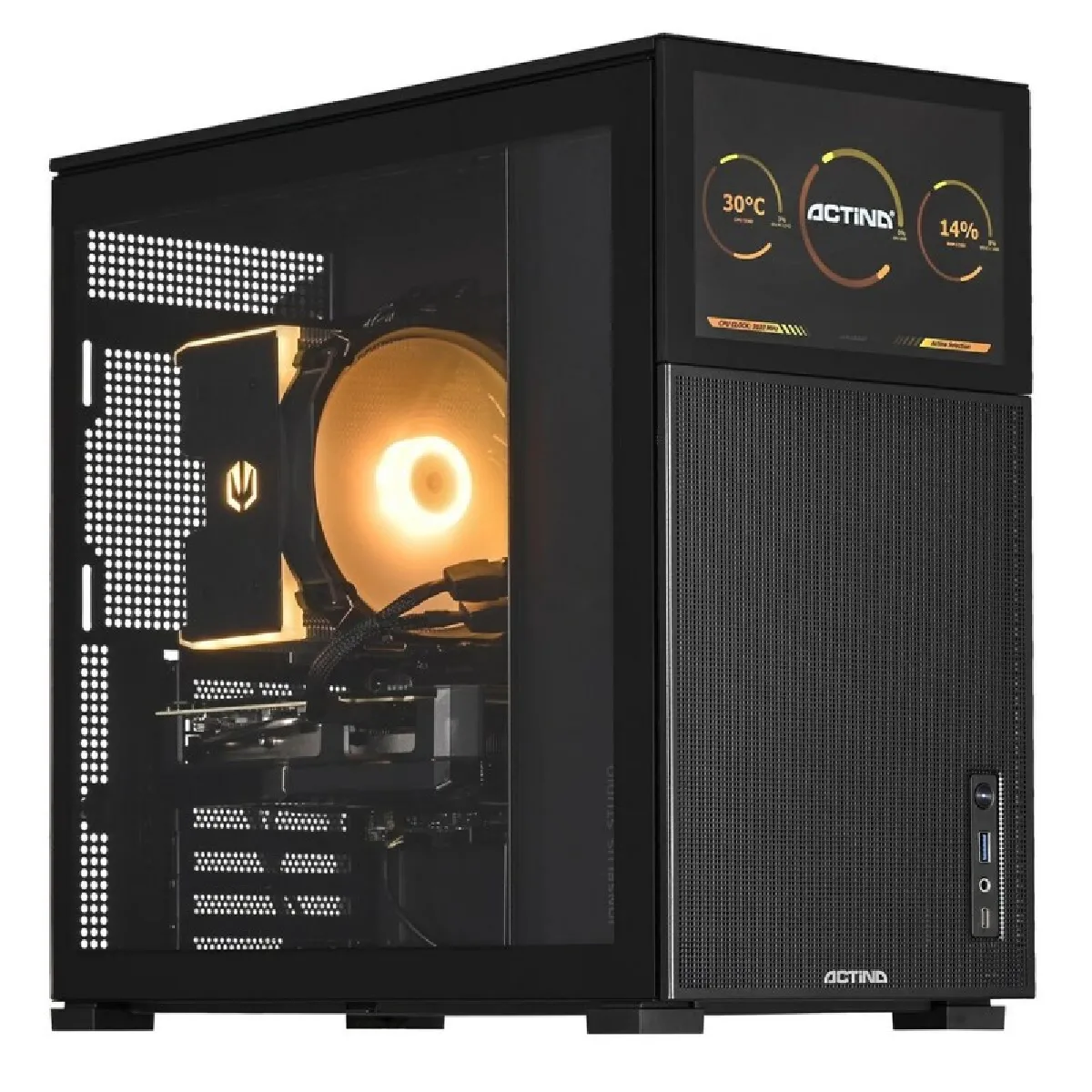 PC de bureau Actina KOMACNGIP0110 AMD Ryzen 7 5800X 32 GB RAM 1 TB SSD AMD Radeon RX 7700 xt